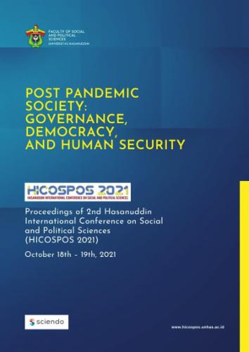 Hasanuddin Conference on Social and Political Sciences (HICOSPOS) 2021 Hasanuddin Conference on Social and Political Sciences (HICOSPOS) 2021's Cover Image