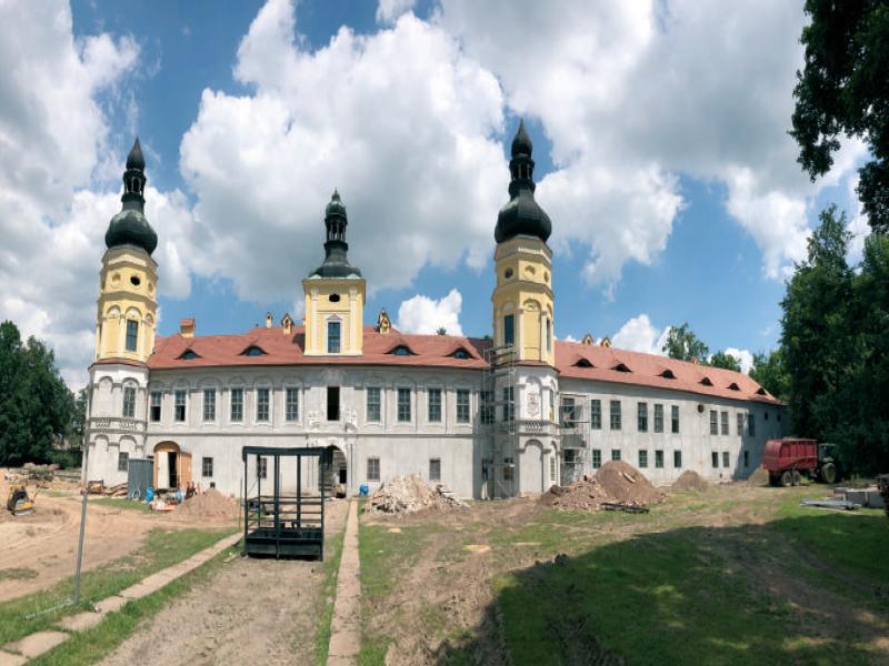 Żyrowa, the palace, south wing, south elevation (photo by the Authors)