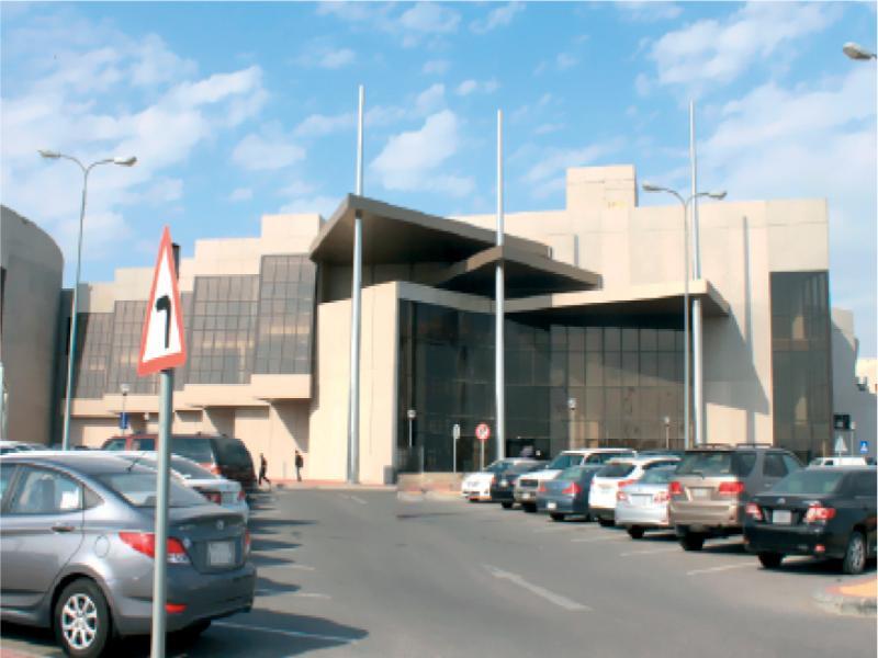 Exterior image of the shopping mall facility