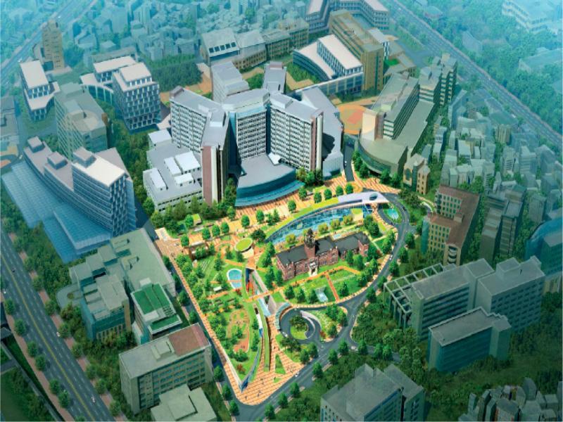 Seoul National University Hospital Medical Mall, Seoul, South Korea. Source: https://www.greshamsmith.com/project/seoul-national-university-hospital-medical-mall/