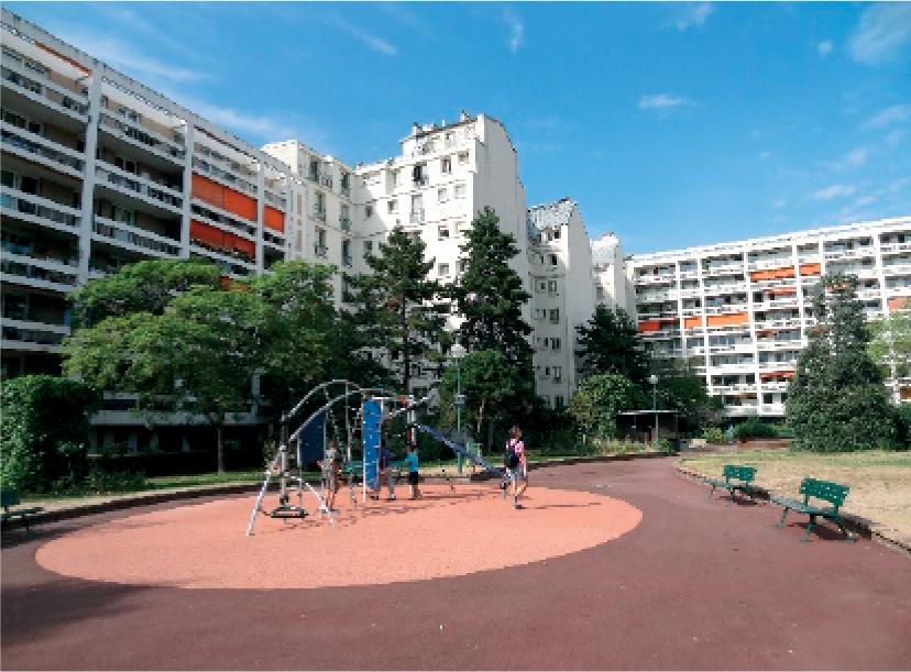 Square Duranton, adjacent to ZAC Boucicaut, Paris. Source: author