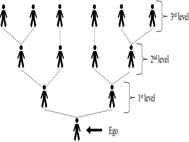 Levels of contact tracing.