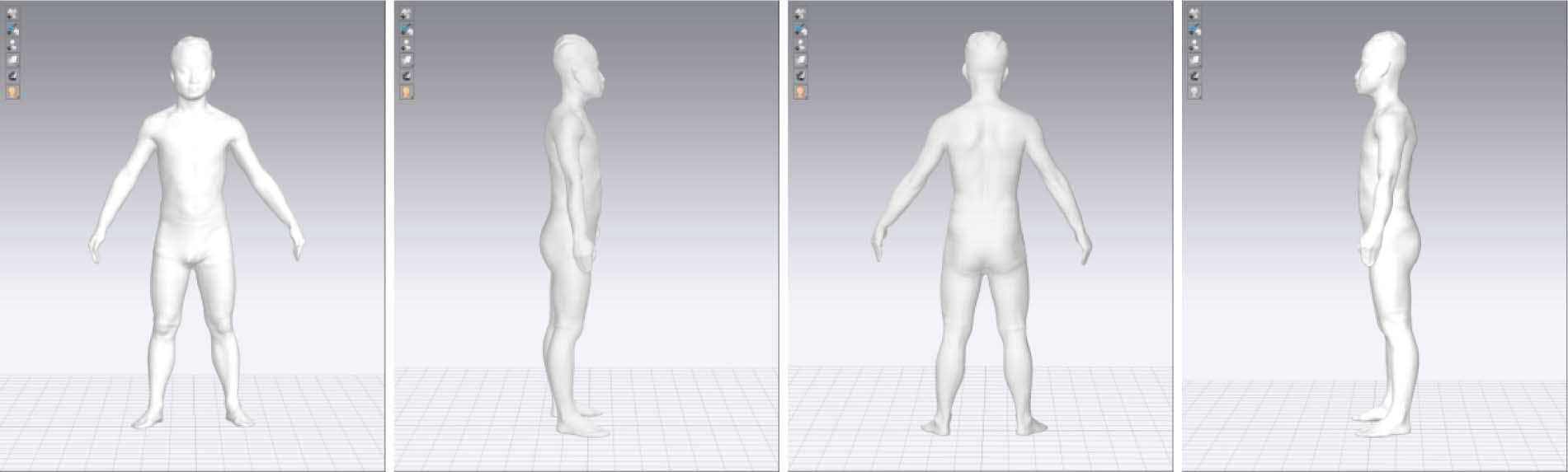 Nayman tribe virtual mannequin