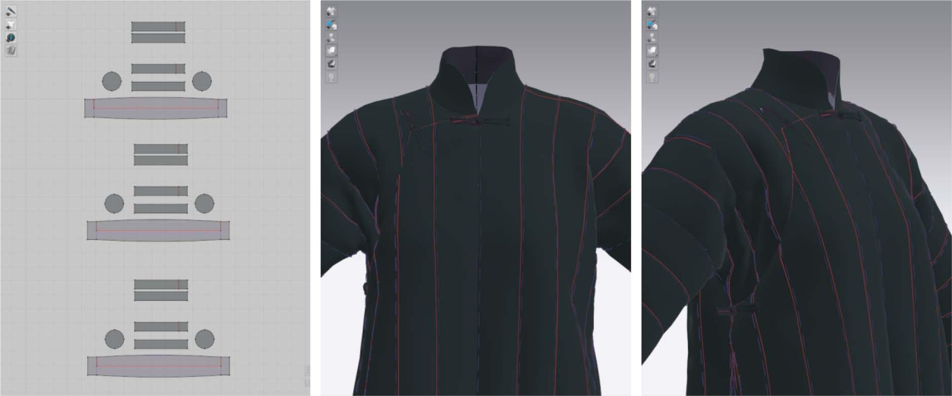 One-word button sample and simulation effect