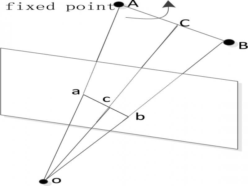One-dimensional calibration target