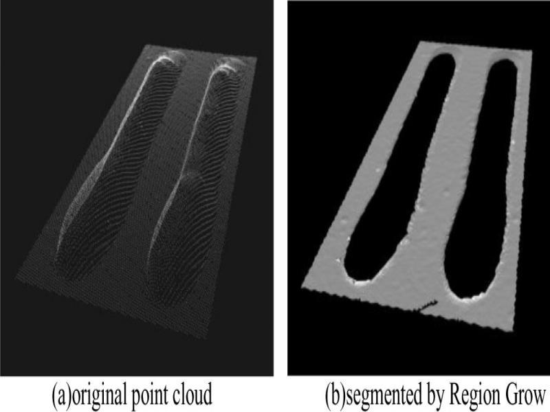 Example of Region grow segmentation