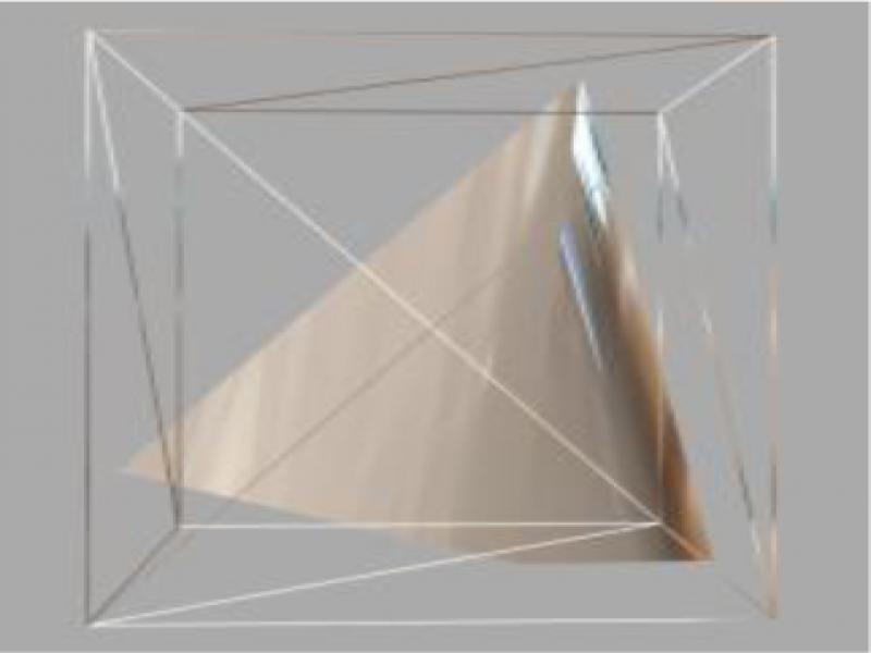 Three dimensional of the Axis-Aligned Bounding Box.