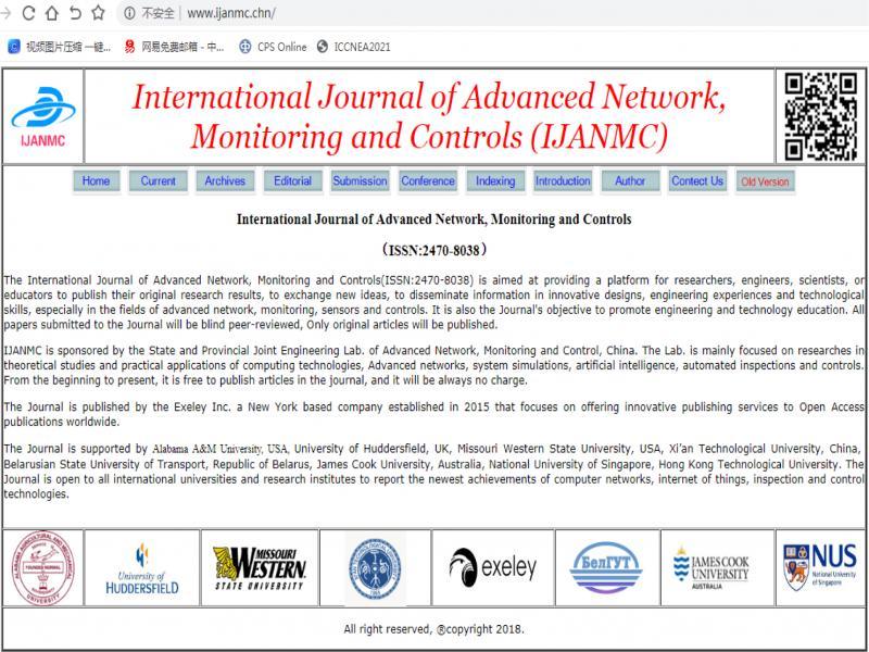 Home Page of ijanmc