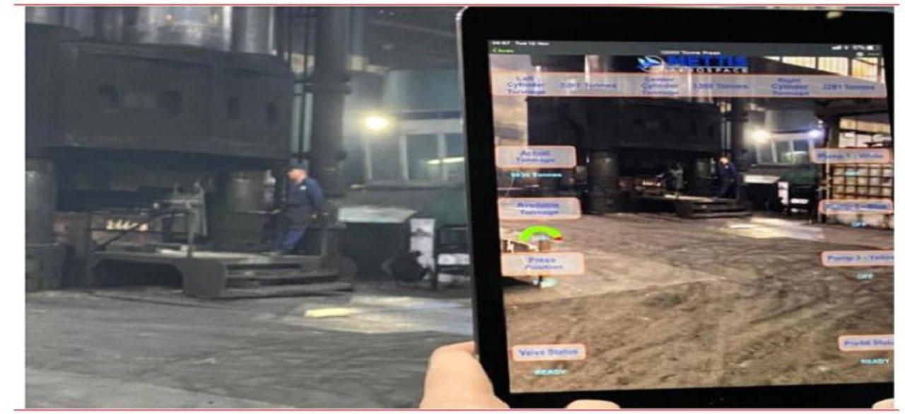 The use of wifi6 was tested in the factory