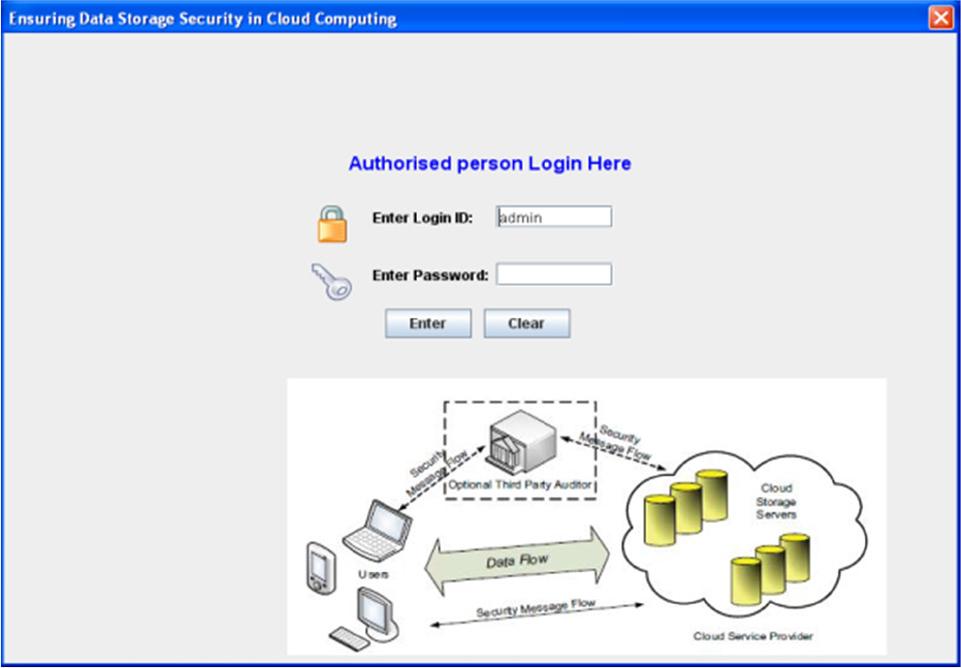 Cloud server login.
