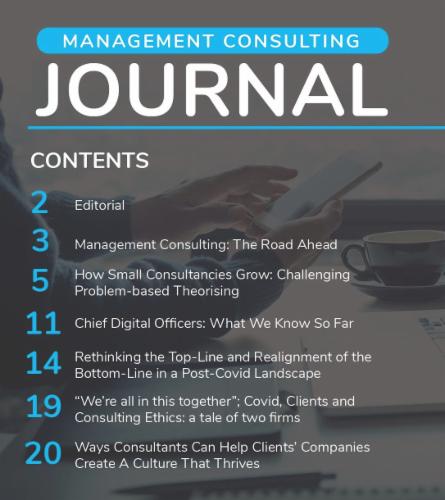 Management Consulting Journal's Cover Image