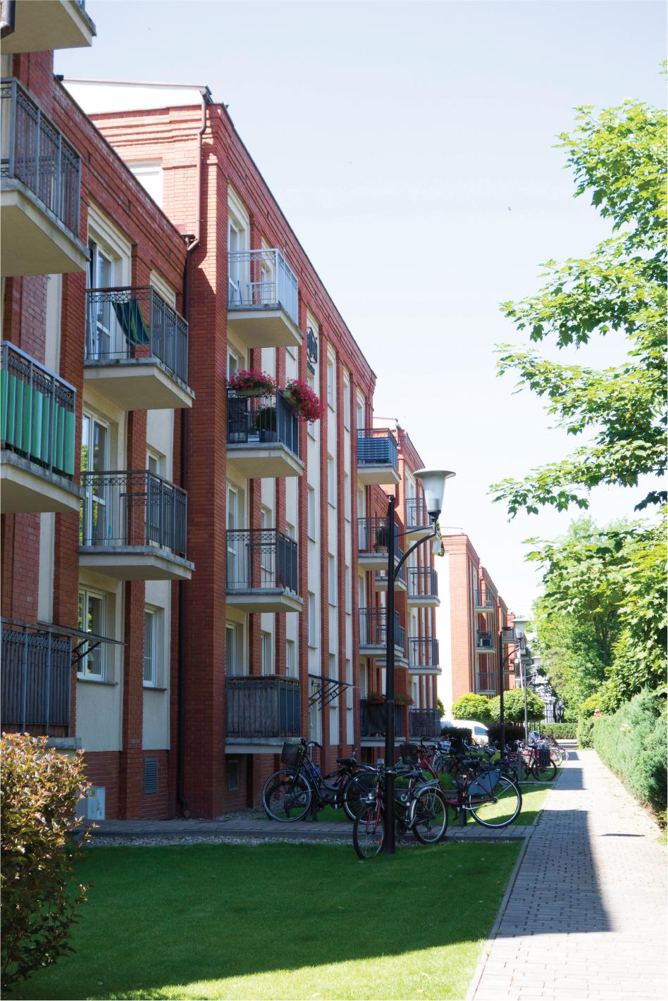 Poznań (Poland), Ułańskie Estate – multi-family buildings. Source: photo E. Raszeja