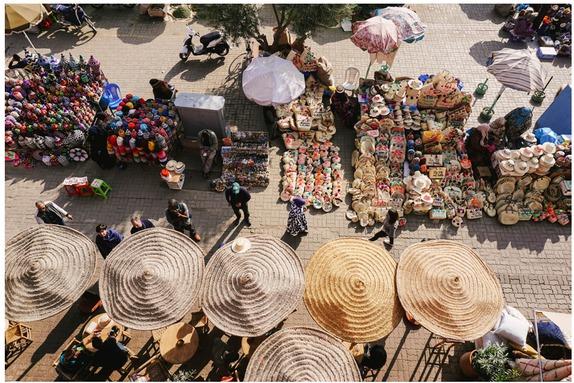 The Souk in Rahba Kedima Square – a tourist part of the medina in Marrakesh (photo: K. Kania)