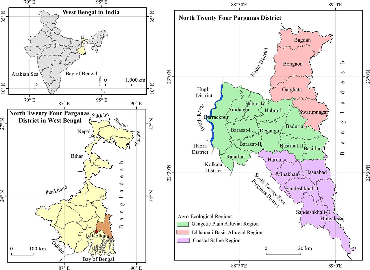 Location map of the study areaSource: Government of India 2011