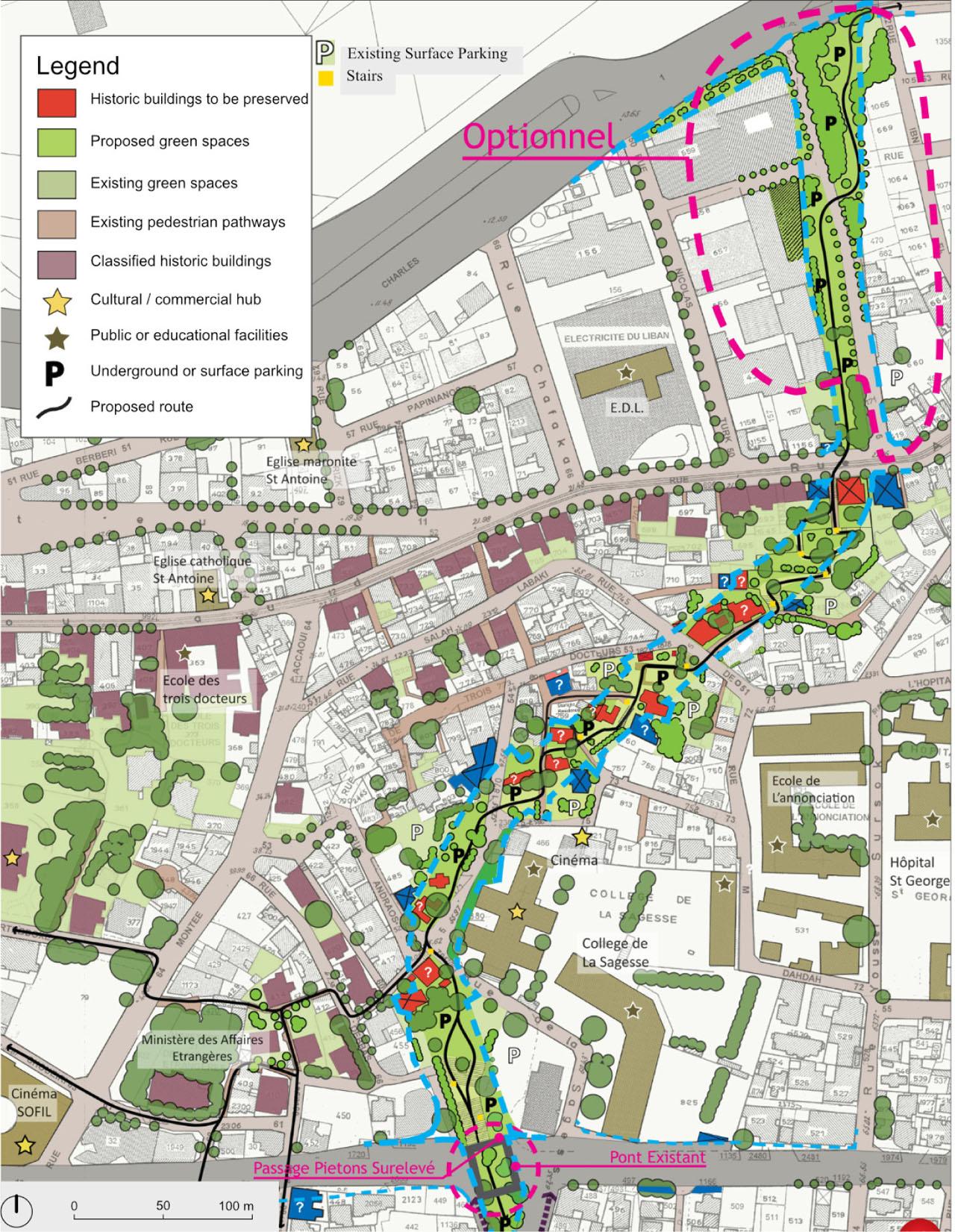 The Al-Masar Al-Akhdar master plan, 2020
Source: Stop The Highway