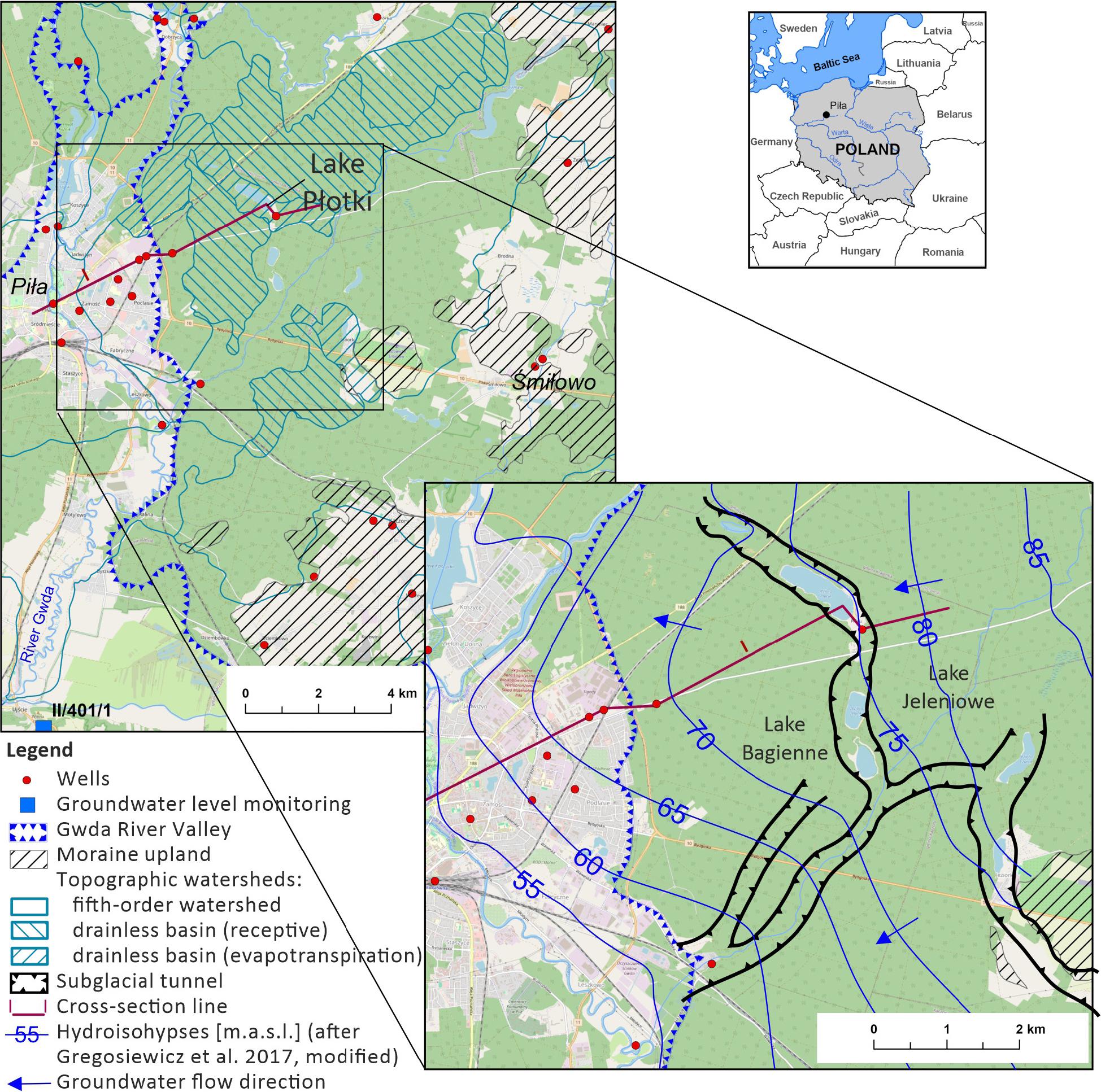 Location map of the study area.