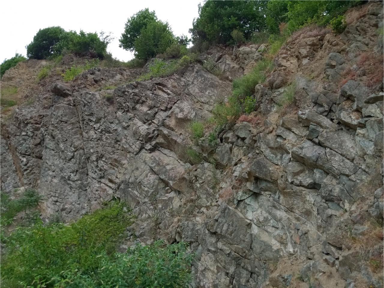 The Piraziz slope in Giresun city.