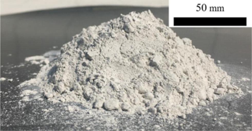 Granite powder used.
