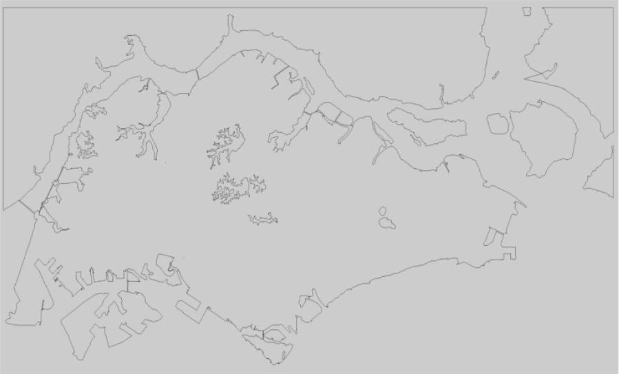 Vector map transfer line of draft