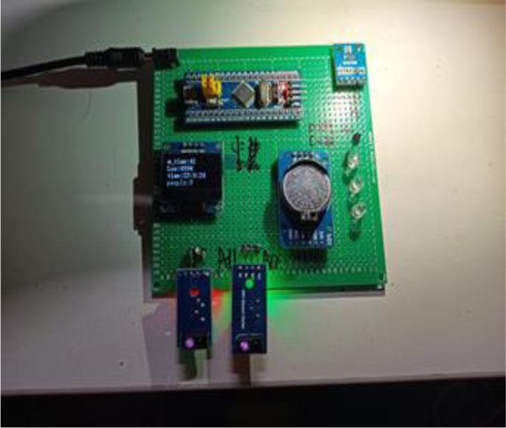 The ambient light intensity is too high