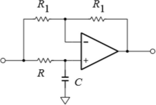 A first-order filter for modulating the input pulse