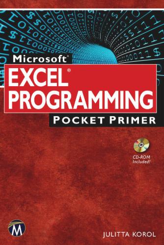 Microsoft Excel Programming Pocket Primer