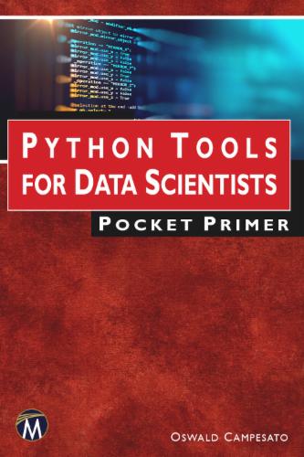 Python Tools for Data Scientists Pocket Primer's Cover Image