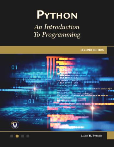 Python. An Introduction to Programming's Cover Image