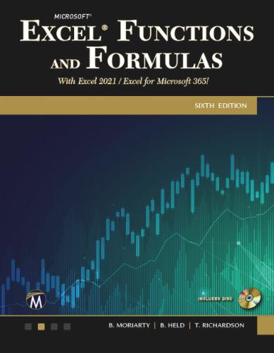 Microsoft Excel Functions and Formulas's Cover Image