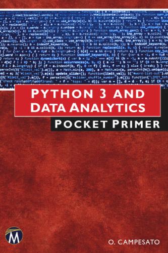 Python 3 and Data Analytics Pocket Primer's Cover Image