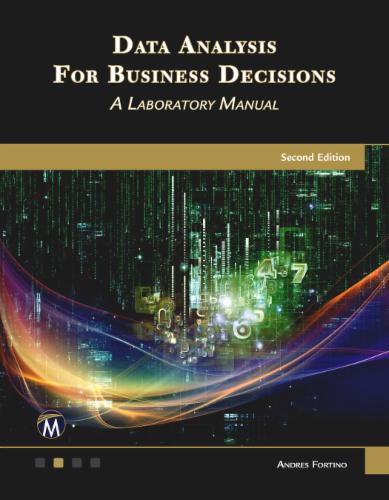 Data Analysis for Business Decisions's Cover Image