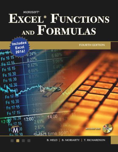 Microsoft Excel Functions and Formulas's Cover Image
