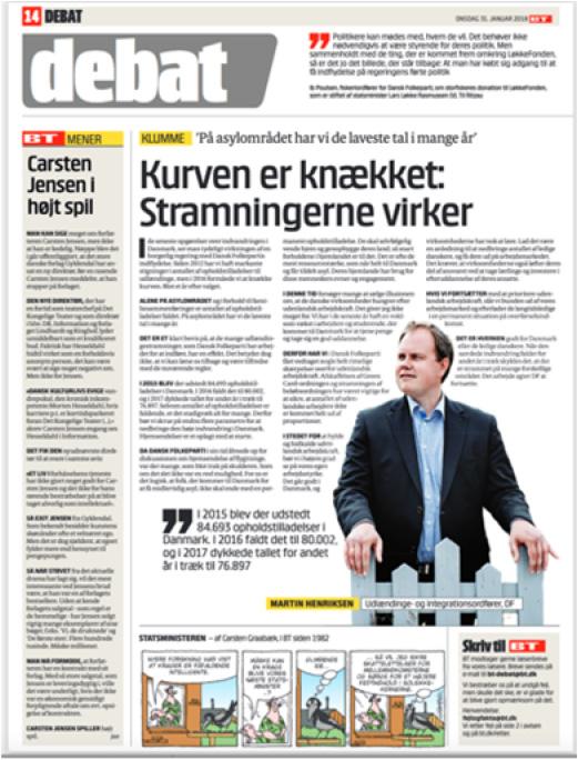 BT, 2018Comments: This tabloid still prints letters to the editor, but professional columnists take up more and more space. In this issue, a journalist and a politician provide their perspectives on current issues.