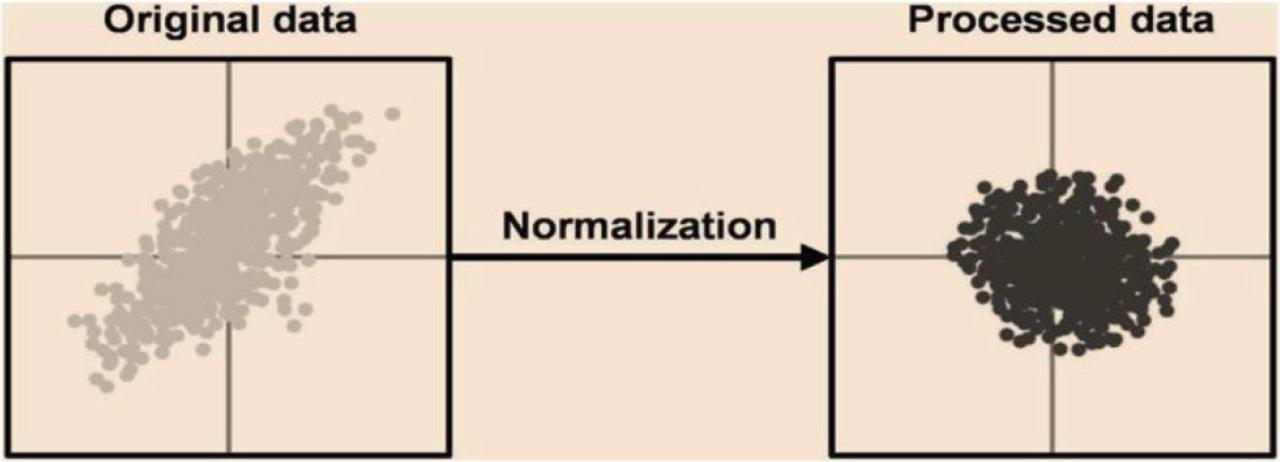 Normalization process.