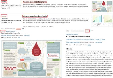 Example of PrimerViews and Primer in Nature Reviews Disease Primers.