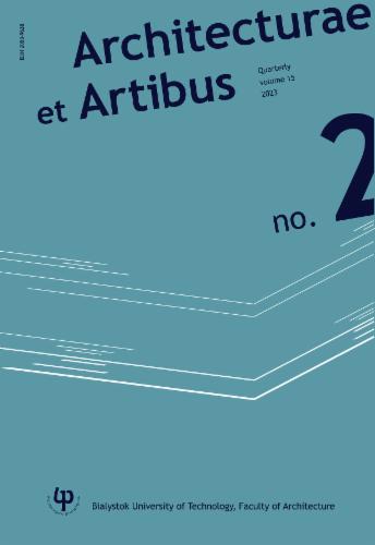 ARCHITECTURAE ET ARTIBUS's Cover Image