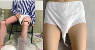 Dressing effect of style 1
Source: experimental results obtained by the author