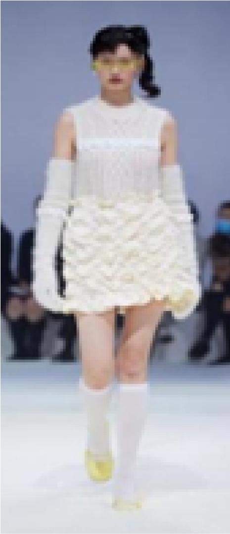 Direct smocking (from vogue)