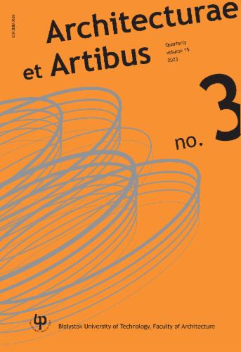 ARCHITECTURAE ET ARTIBUS's Cover Image
