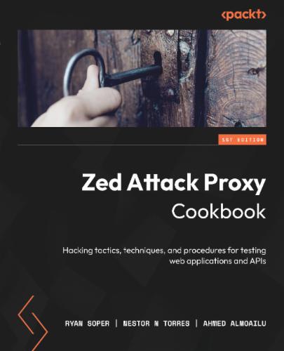 Zed Attack Proxy Cookbook's Cover Image