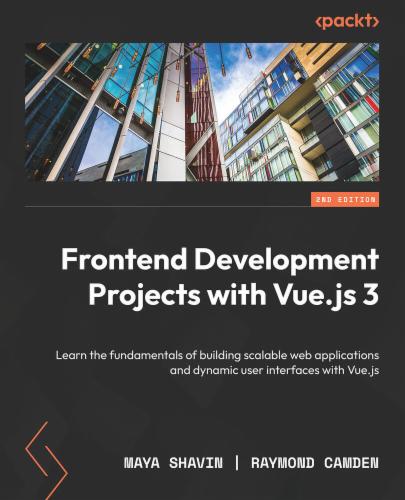 Frontend Development Projects with Vue.js 3's Cover Image