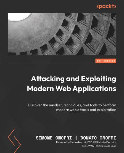 Attacking and Exploiting Modern Web Applications's Cover Image