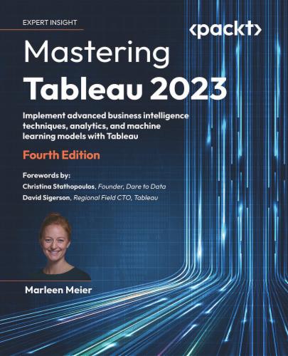 Mastering Tableau 2023's Cover Image