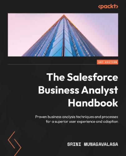 The Salesforce Business Analyst Handbook's Cover Image