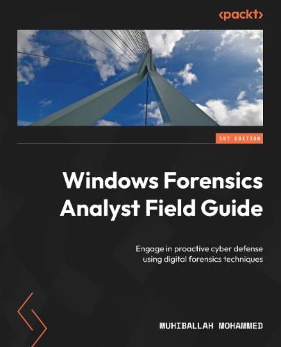 Windows Forensics Analyst Field Guide's Cover Image