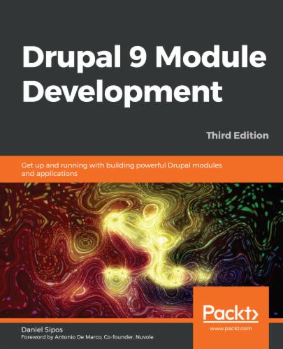 Drupal 9 Module Development's Cover Image