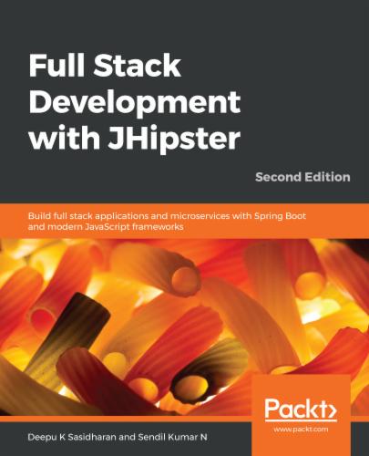 Full Stack Development with JHipster's Cover Image