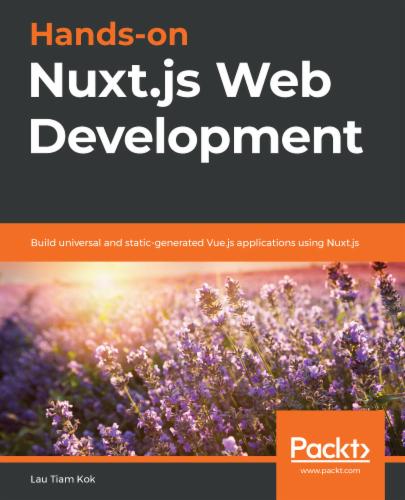 Hands-on Nuxt.js Web Development's Cover Image