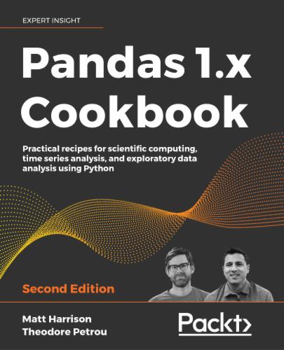 Pandas 1.x Cookbook's Cover Image