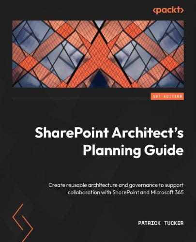 SharePoint Architect's Planning Guide's Cover Image